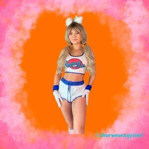 SHEIN Space Jam Bunny Squad Costume Lola Bunny Cosplay